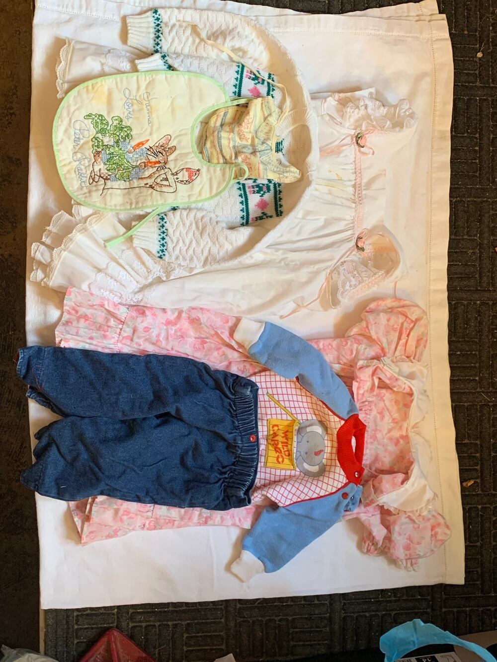 VINTAGE BABY CLOTHING LOT